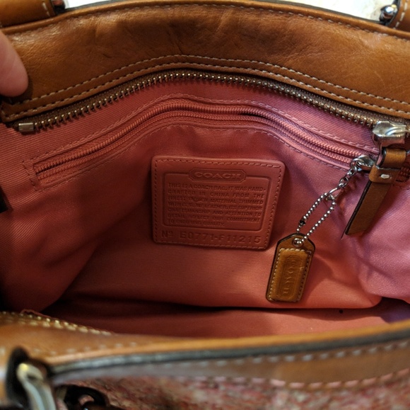 ❤️ Coach Hamptons Herringbone - Picture 3 of 8